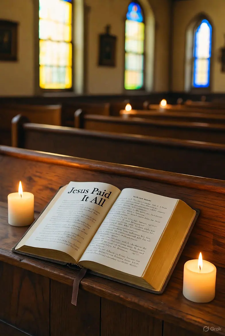 🎵 Sunday Songs: Jesus Paid It All – Washed White as Snow